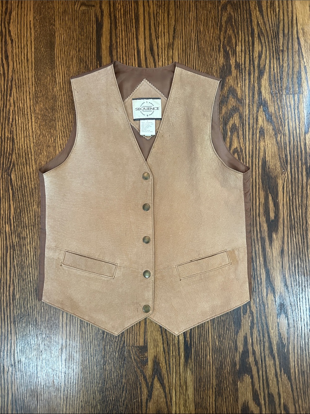 Vintage 90s Leather Vest